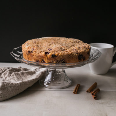 Blueberry Buckle Coffee Cake <br>Delivery January 13-17