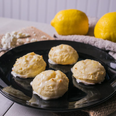 Lemon-Ricotta Cookies with Lemon Glaze<br>Delivery July 14-18
