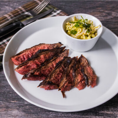 Asian-Style Flank Steak with Sweet Slaw<br>Delivery September 1-5