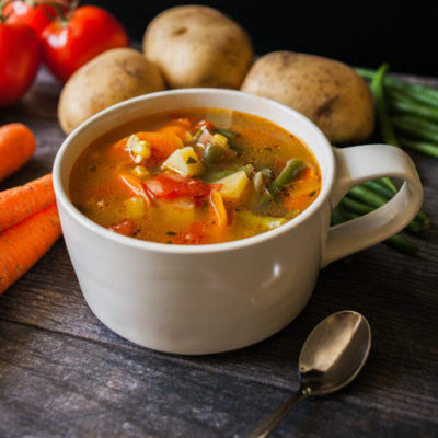 Garden Vegetable Soup<br>Delivery September 1-5