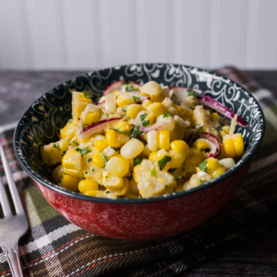 Corn and Radish Salad with Spicy Lime Dressing<br>Delivery August 18-22